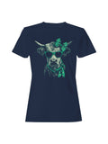St. Patrick's Day Cool Cow with Shades and Bow Women's Tee