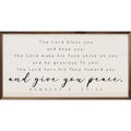 And Give You Peace Numbers 6 24 26 White
