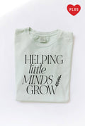 Helping Little Minds Grow Plus Mineral Graphic Top