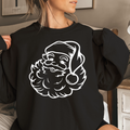 Vintage Santa Christmas 2025 Graphic Sweatshirt Women’S