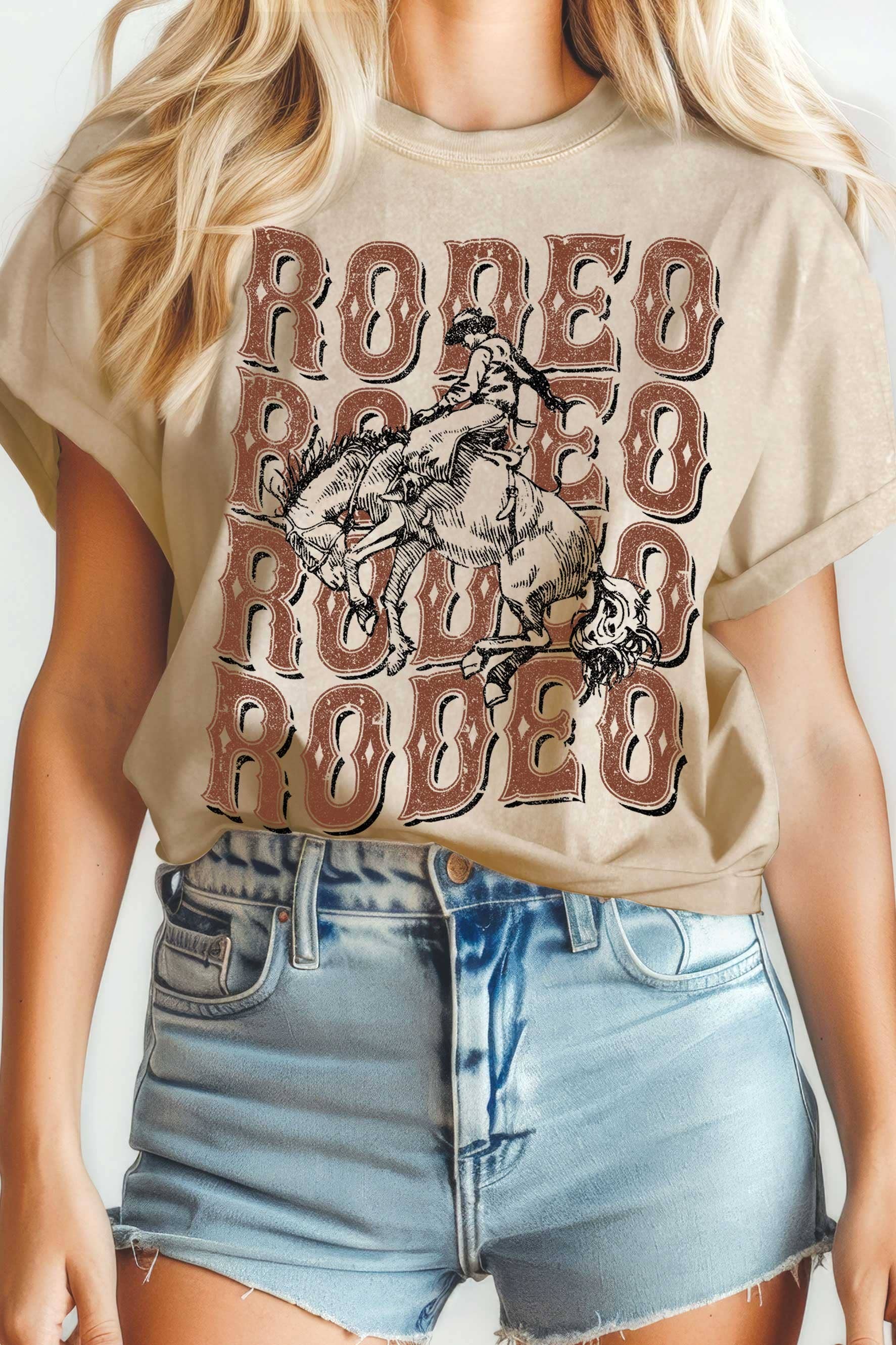Rodeo Cowboy Mineral Graphic Tshirts
