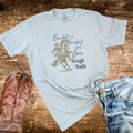 Barefoot & Bareback & Born Tough As Nails Western T-Shirt