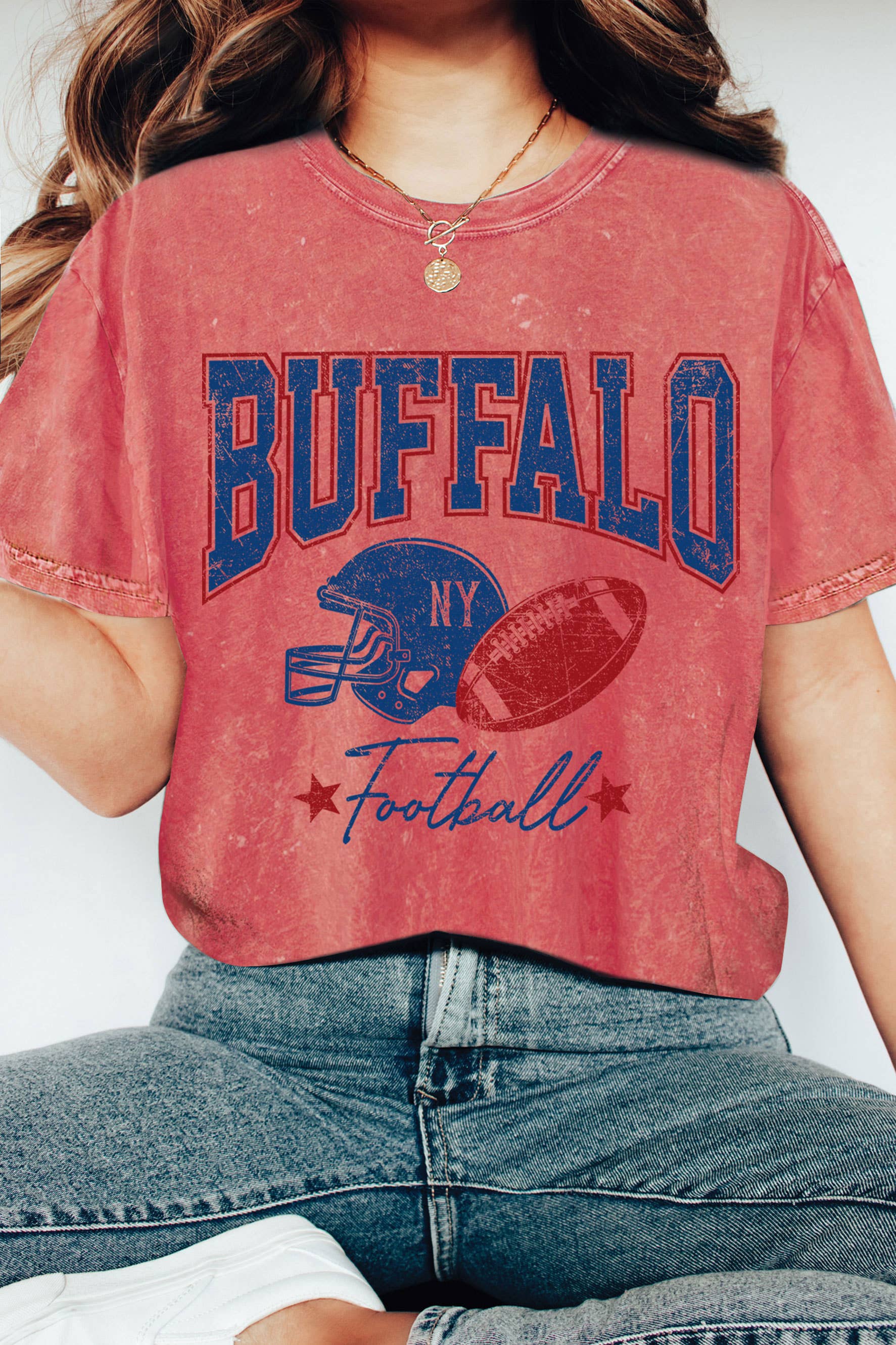 Buffalo Football Mineral Graphic Tshirts