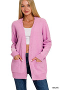 Open Front Sweater Cardigan