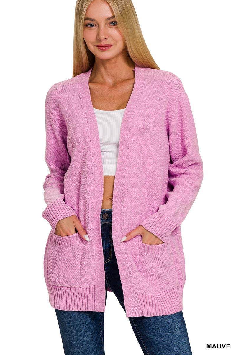 Open Front Sweater Cardigan