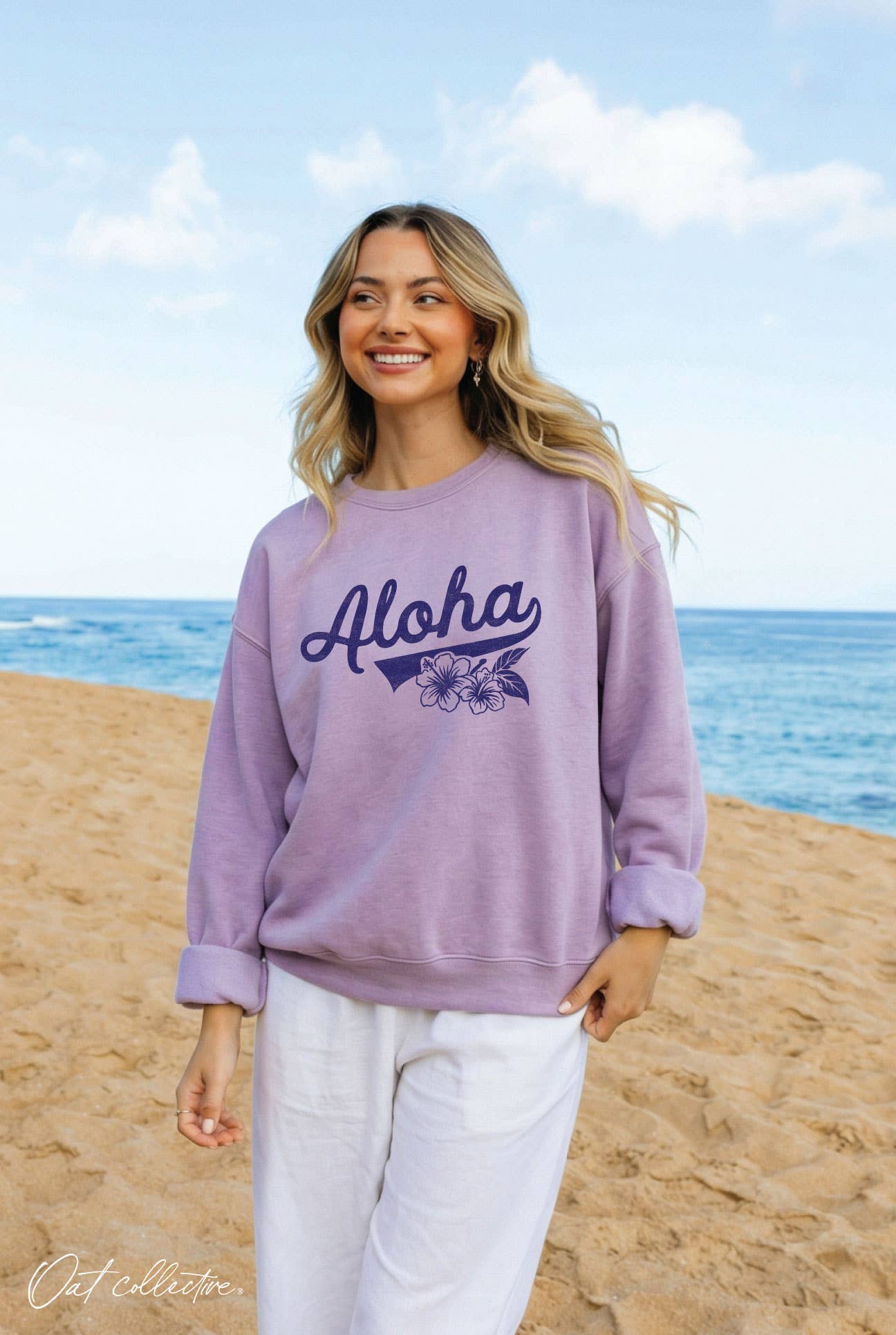 Aloha Graphic Sweatshirt