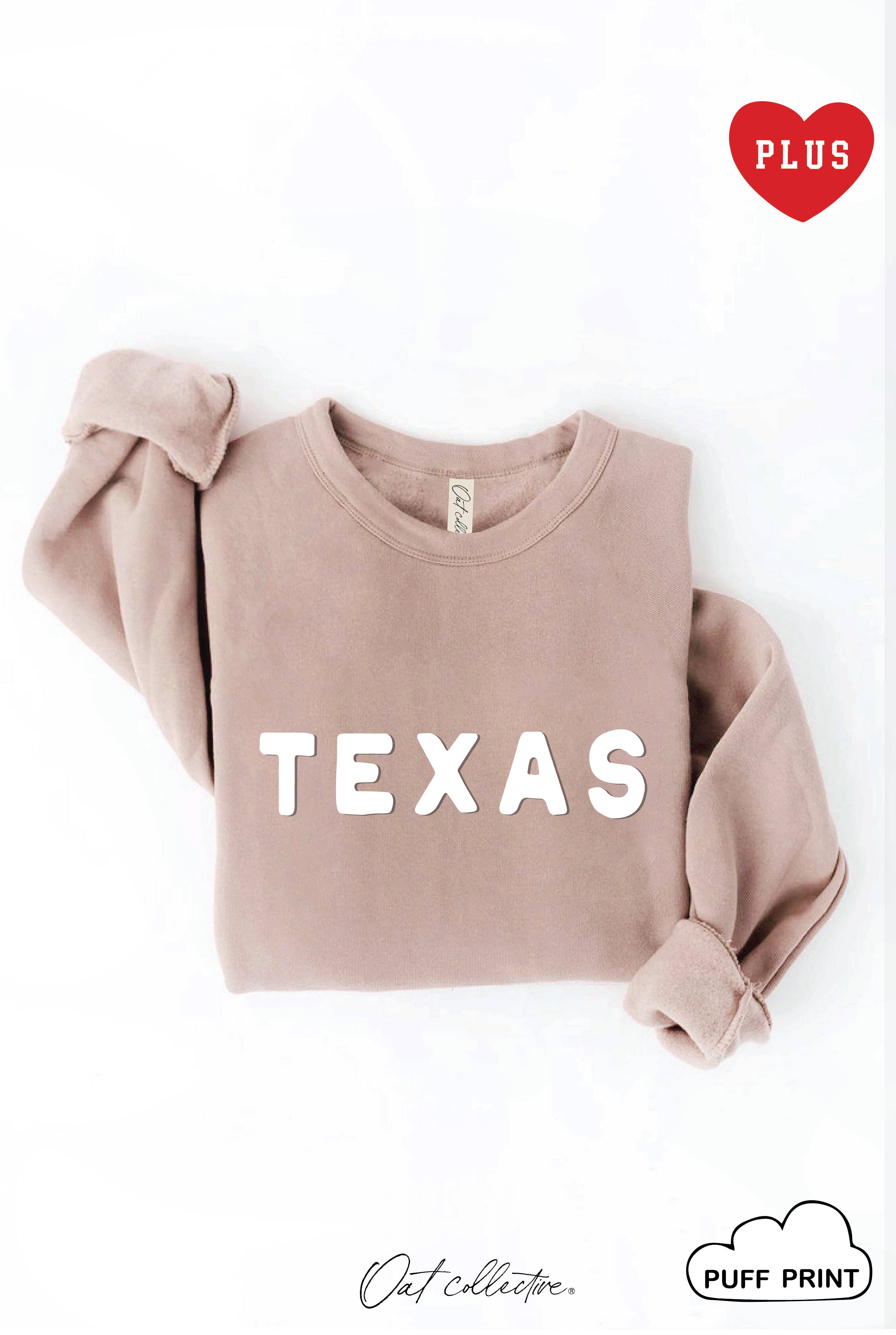 Texas Puff Plus Graphic Sweatshirt