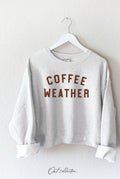 Coffee Weather Mid Graphic Sweatshirt
