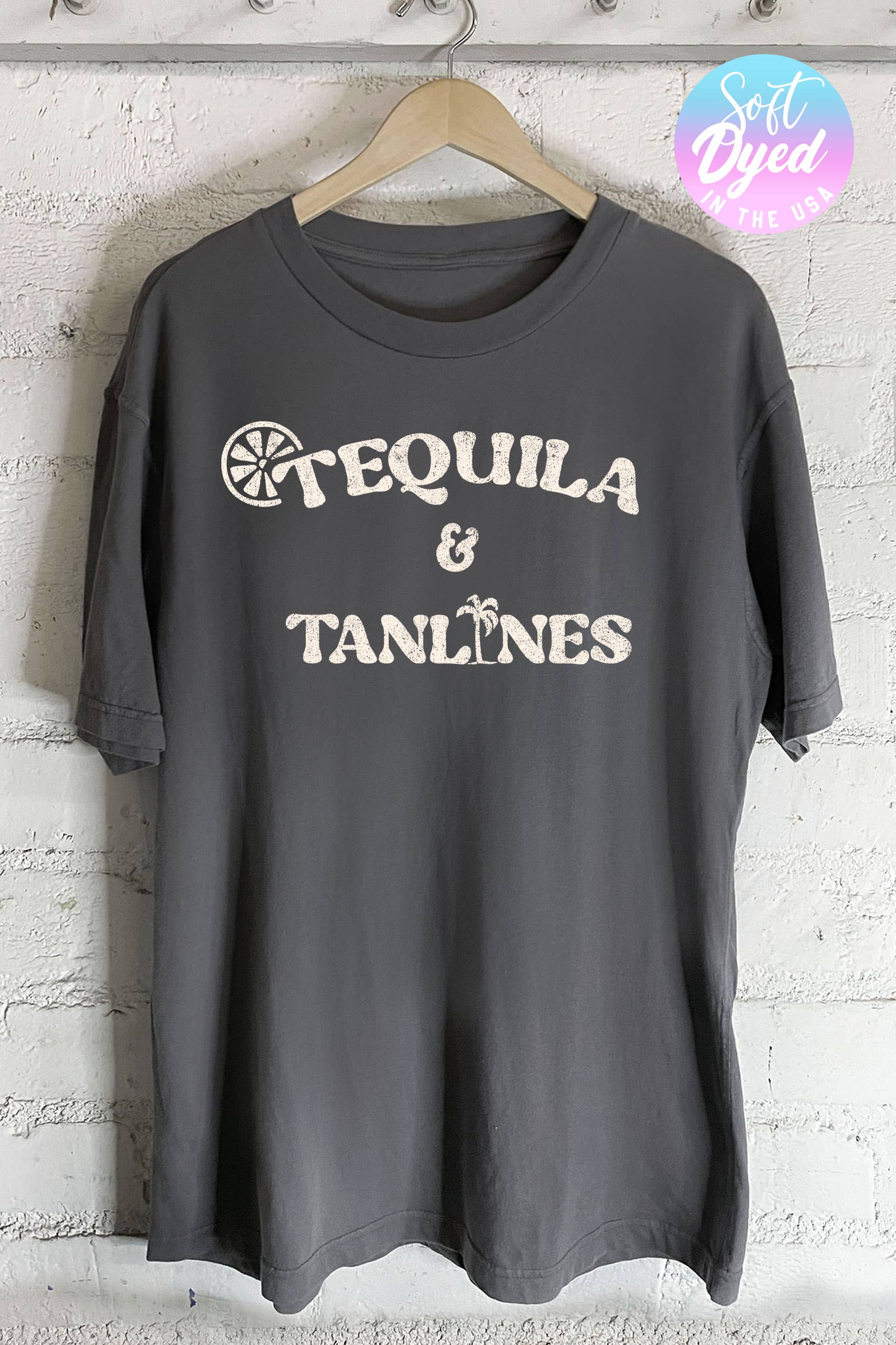 Tequila and Tanlines-Oversized Tee