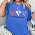 Coquette American Girly Comfort Color Graphic Tee