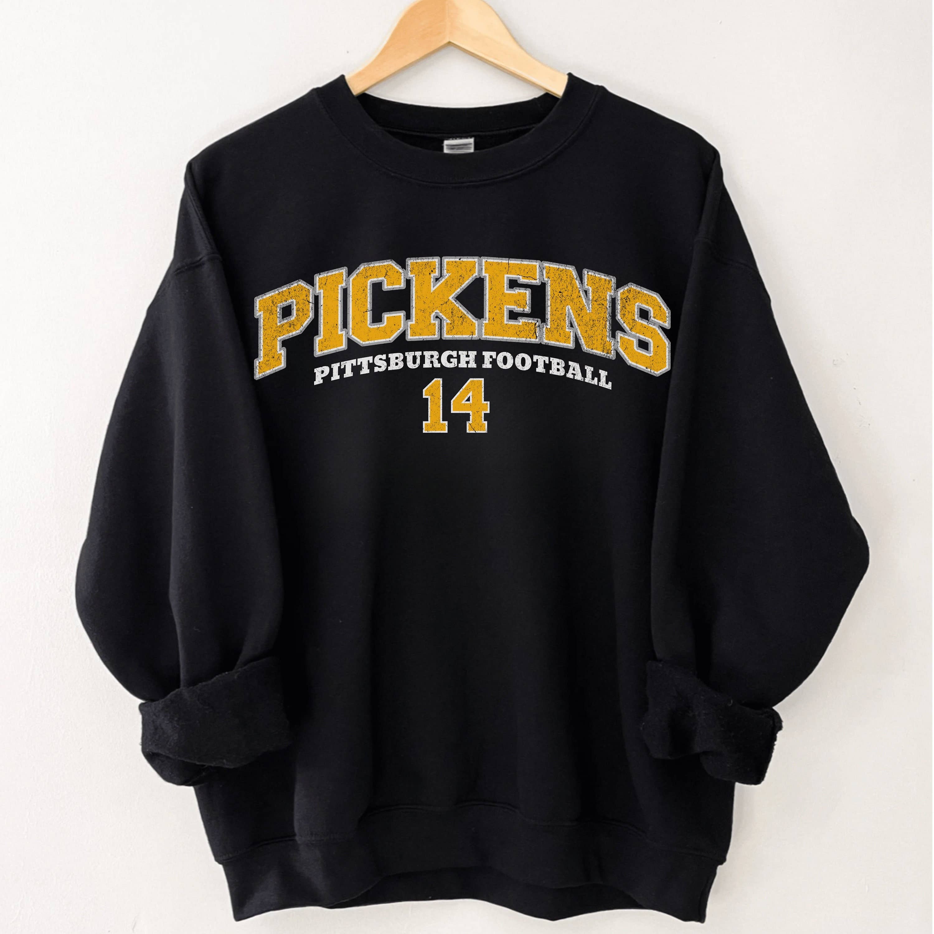 George Pickens Pittsburgh Football Sweatshirt Sweatshirt Gif