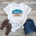 Beach Vibes Tee | Summer | Beach | Sizes XS-2X