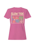 Slow Tide Beach Vibe Art Women's T-Shirt