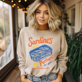 Retro Sardines Crew Neck Sweatshirt