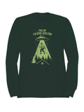 Alien Abduction - Done Adulting Women's Sweatshirt