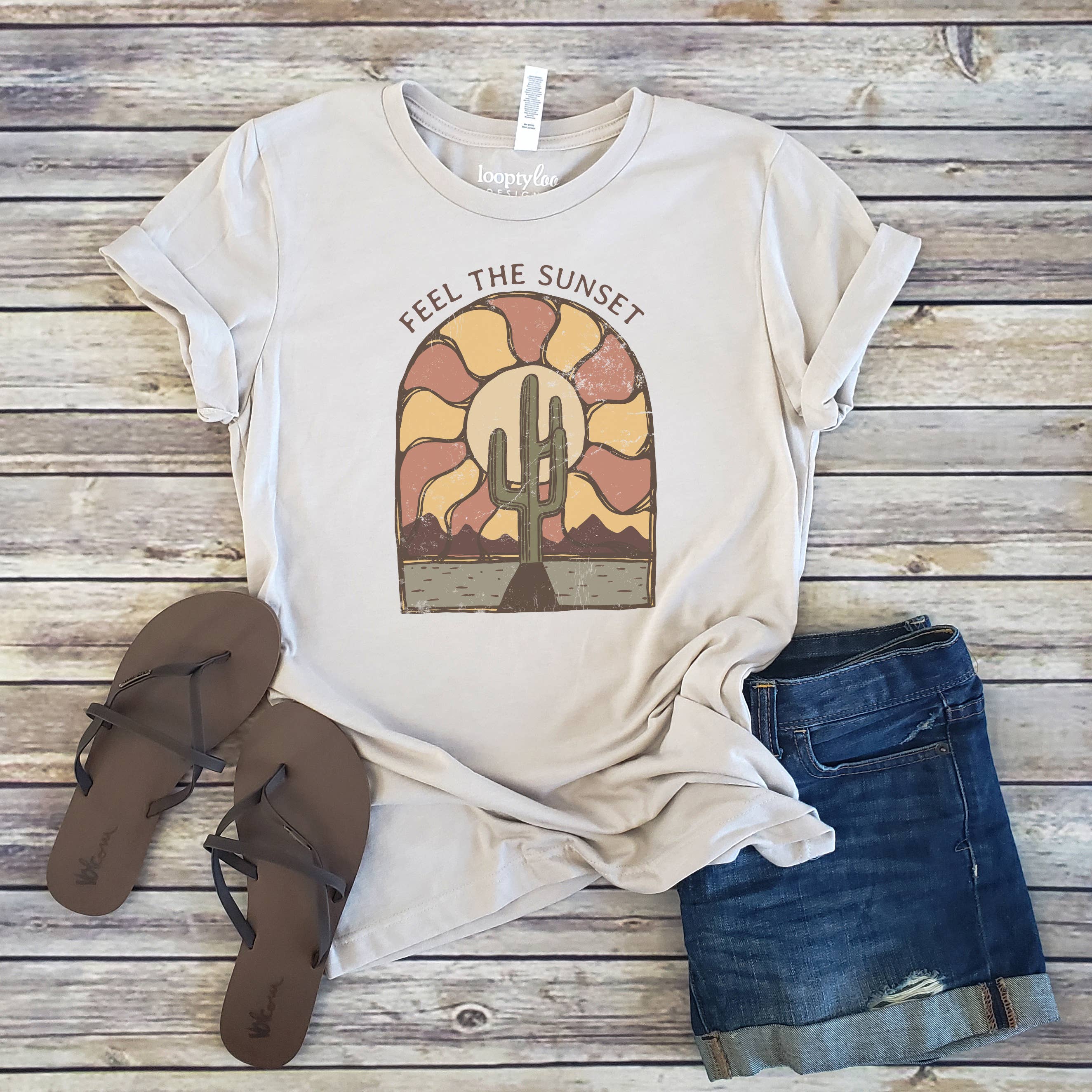 Feel the Sunset Tee | Outdoor | Sizes XS-2XL
