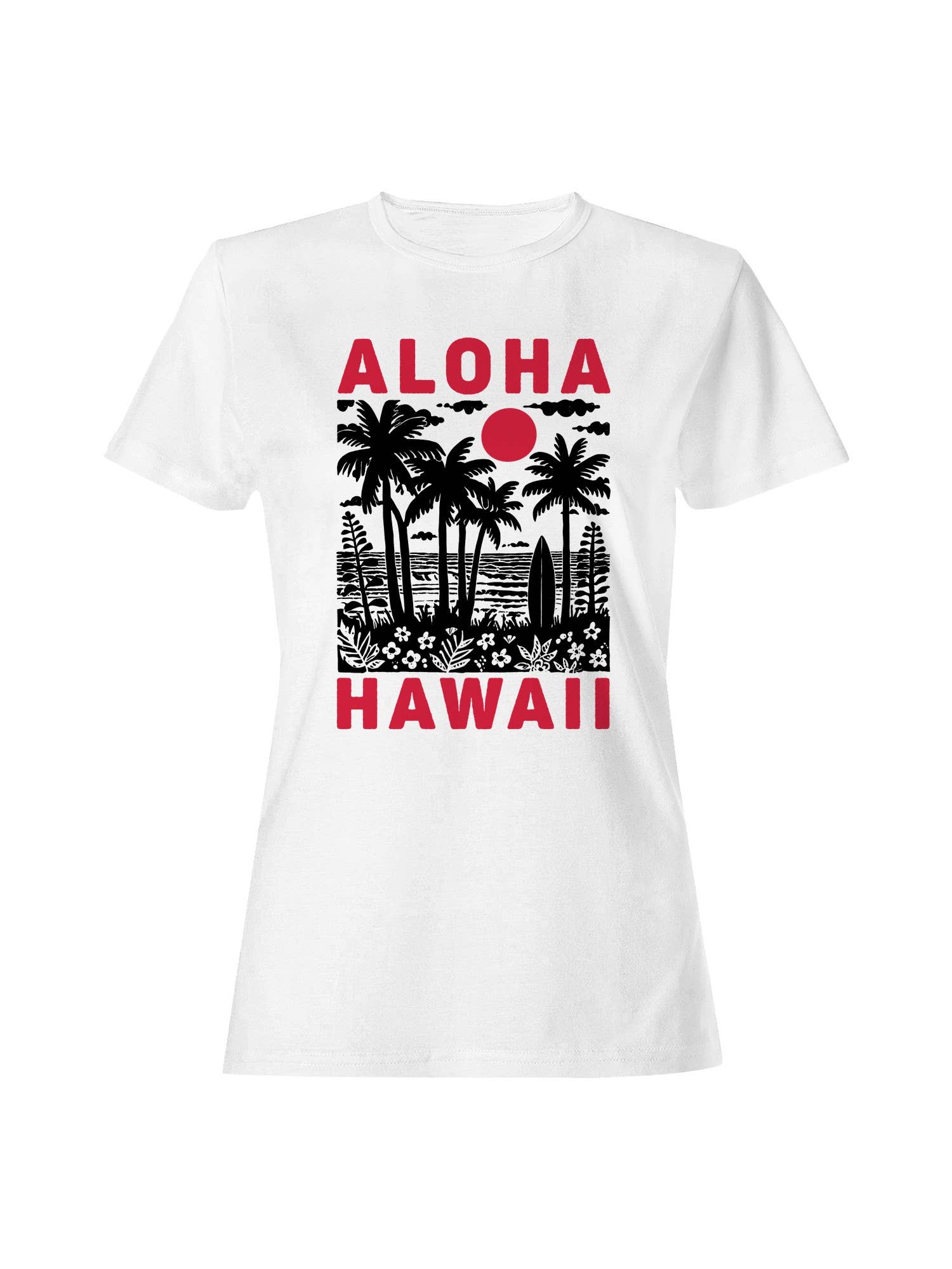 Aloha Hawaii Retro Vibes Women's T-Shirt