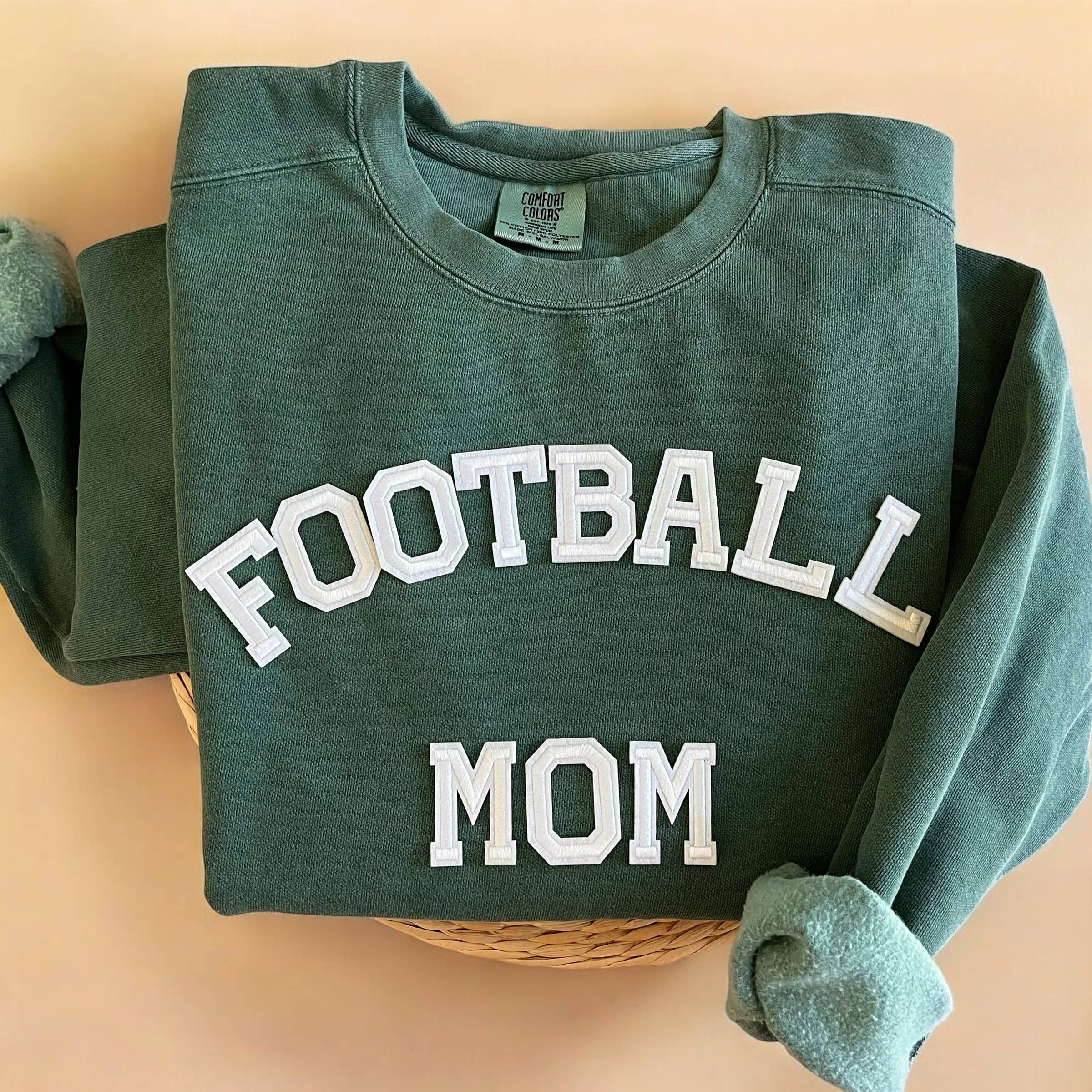 Comfort Colors® Football Mom Sweatshirt, Football Apparel