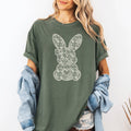 Faux Lace Bunny, Coquette, Easter Jesus, Rabbit Tshirt