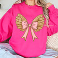Coquette Angel Wings Sweatshirt  | Women's Sweatshirt
