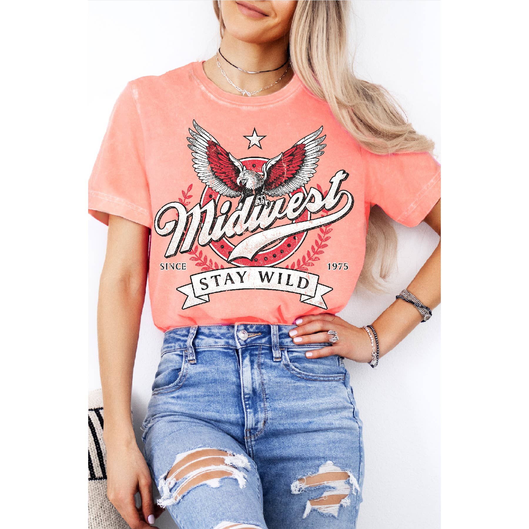Midwest - Mineral Wash T Shirt
