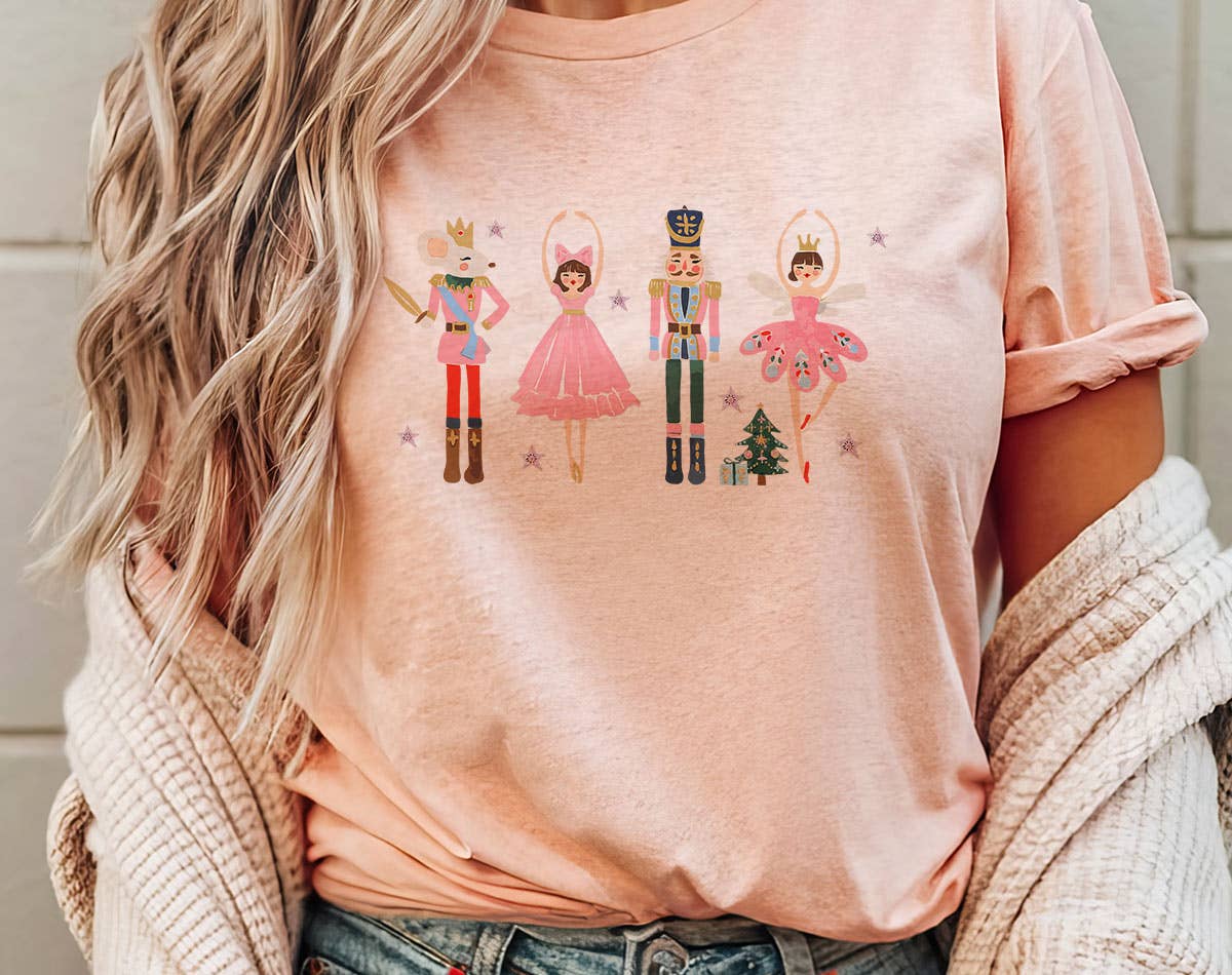 Nutcracker Ballet Christmas Holiday T-Shirt