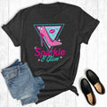 Retro Sparkle and Glam Graphic Tee