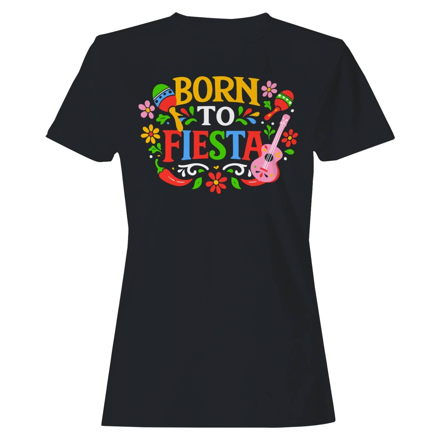 Born To Fiesta Mexican Party Women's T-Shirt