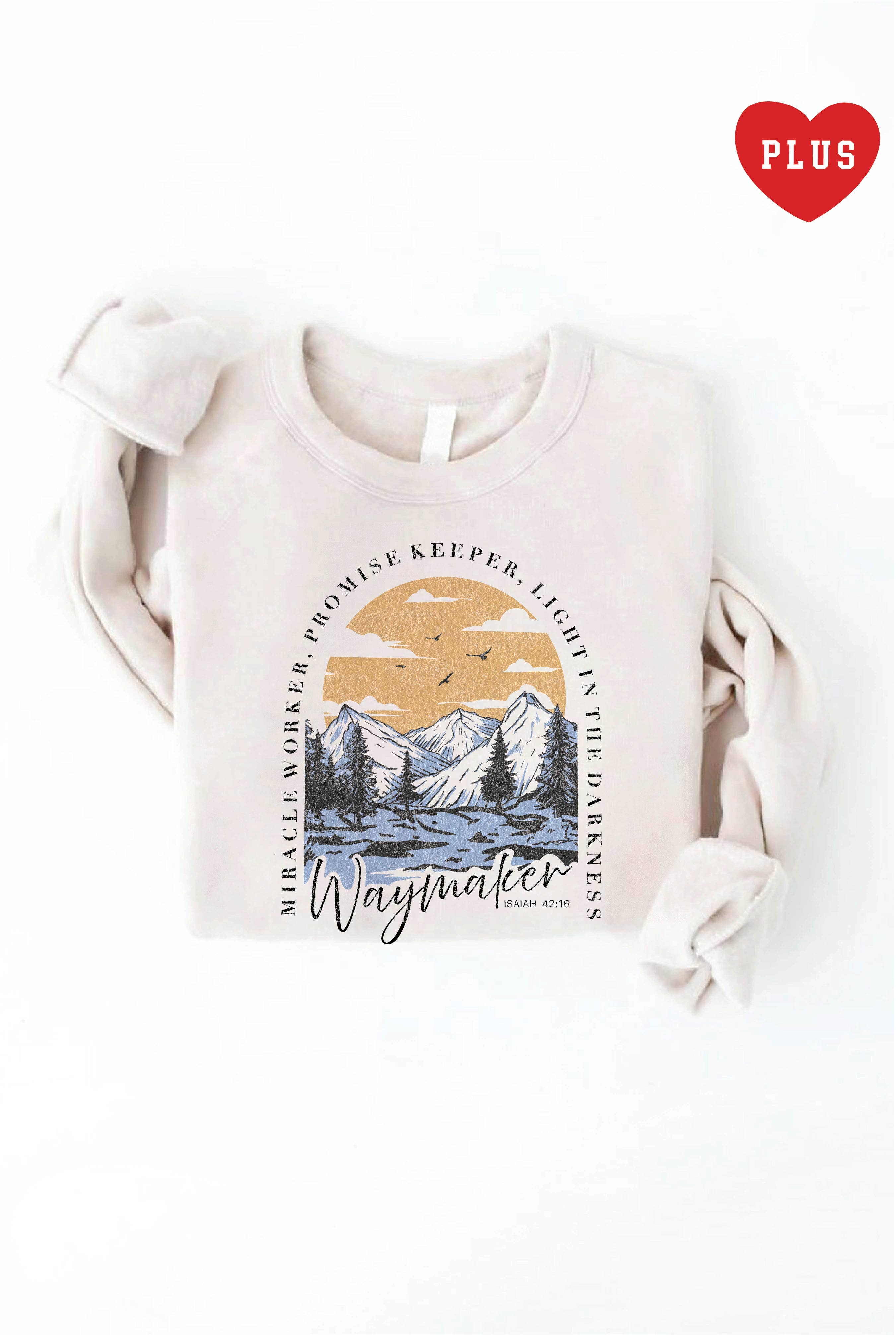 Way Maker  Plus Graphic Sweatshirt