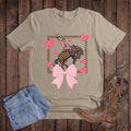 Valentine Western Check Cowboy Graphic Tee