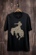 Leopard Cowboy Graphic Top