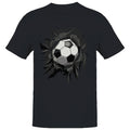 Soccer Breaking Through Art Men's T-Shirt