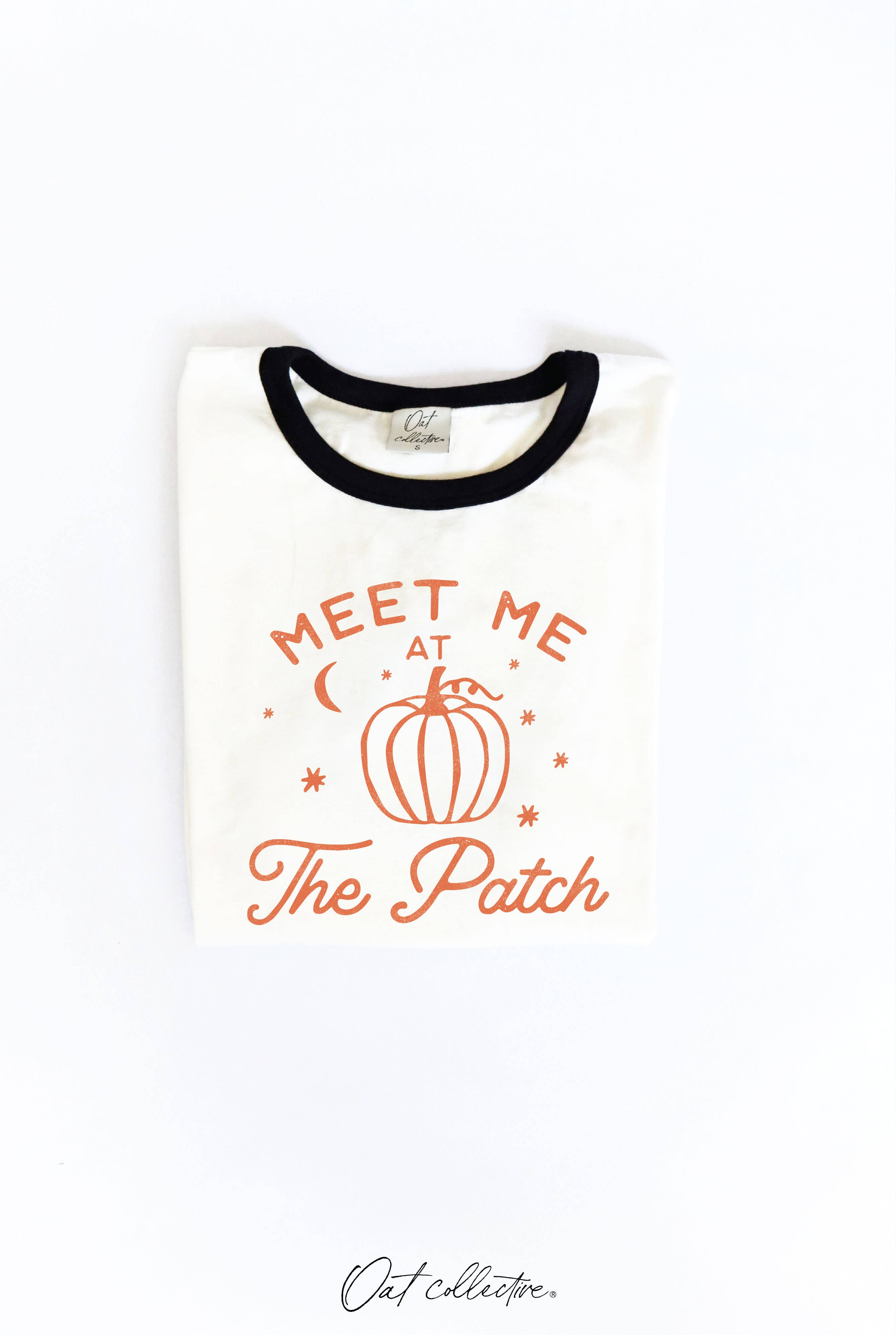 Meet Me At the Patch Ringer Graphic T-Shirt