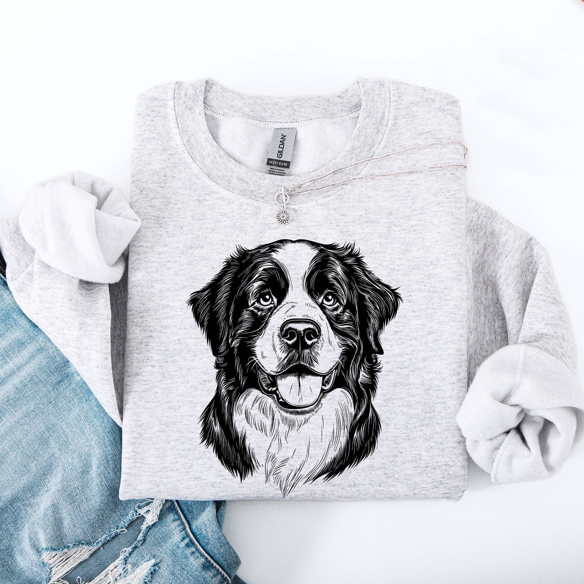 Bernese Mountain, Pet, Dog Breed Sweatshirt