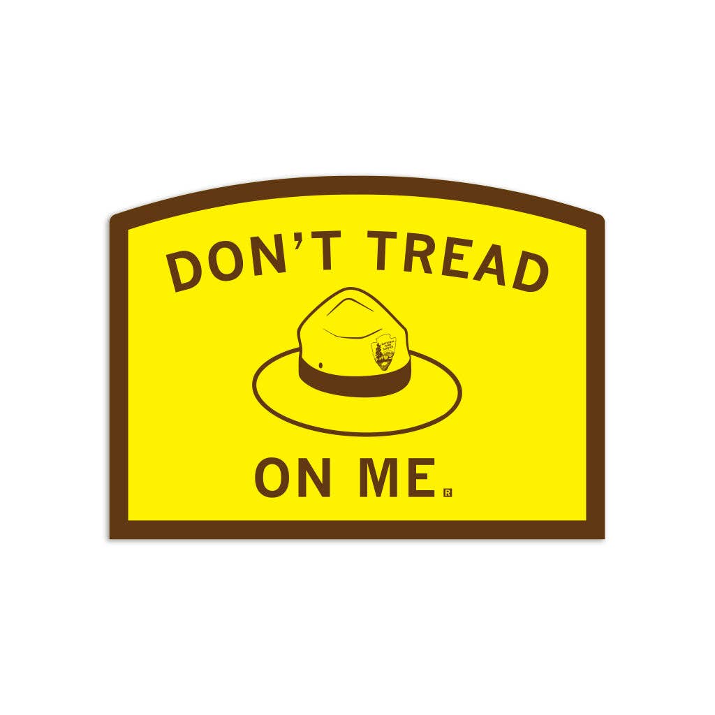 Don't Tread On National Parks Sticker