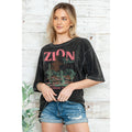 Zion Utah- Unisex  Oversized Mineral Wash
