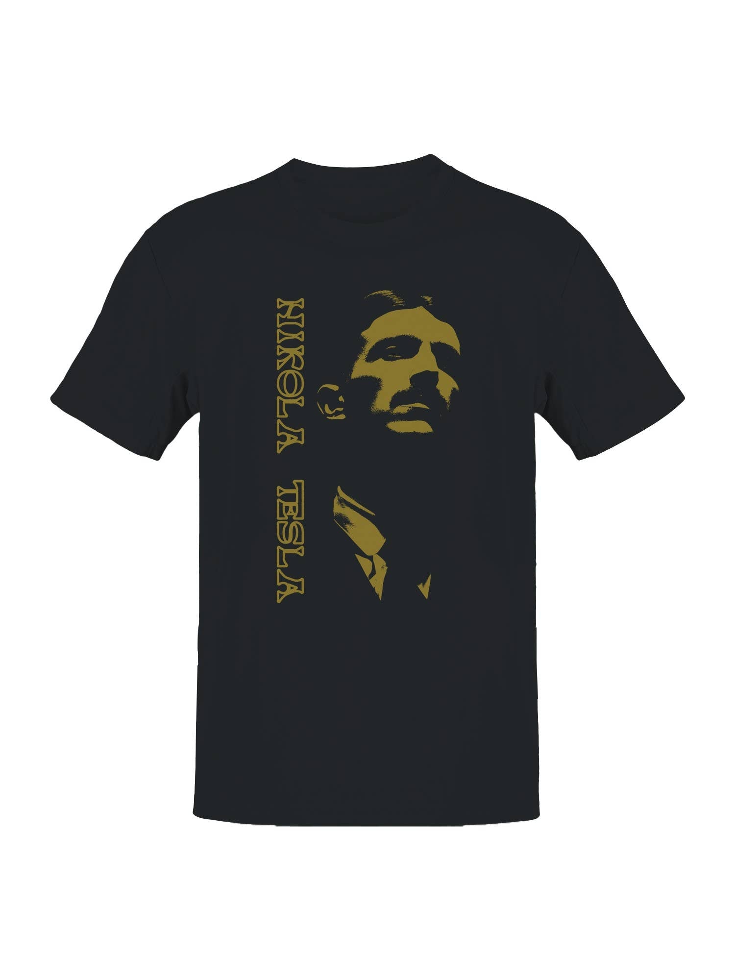 Visionary Inventor Vintage Art Portrait Men's T-Shirt