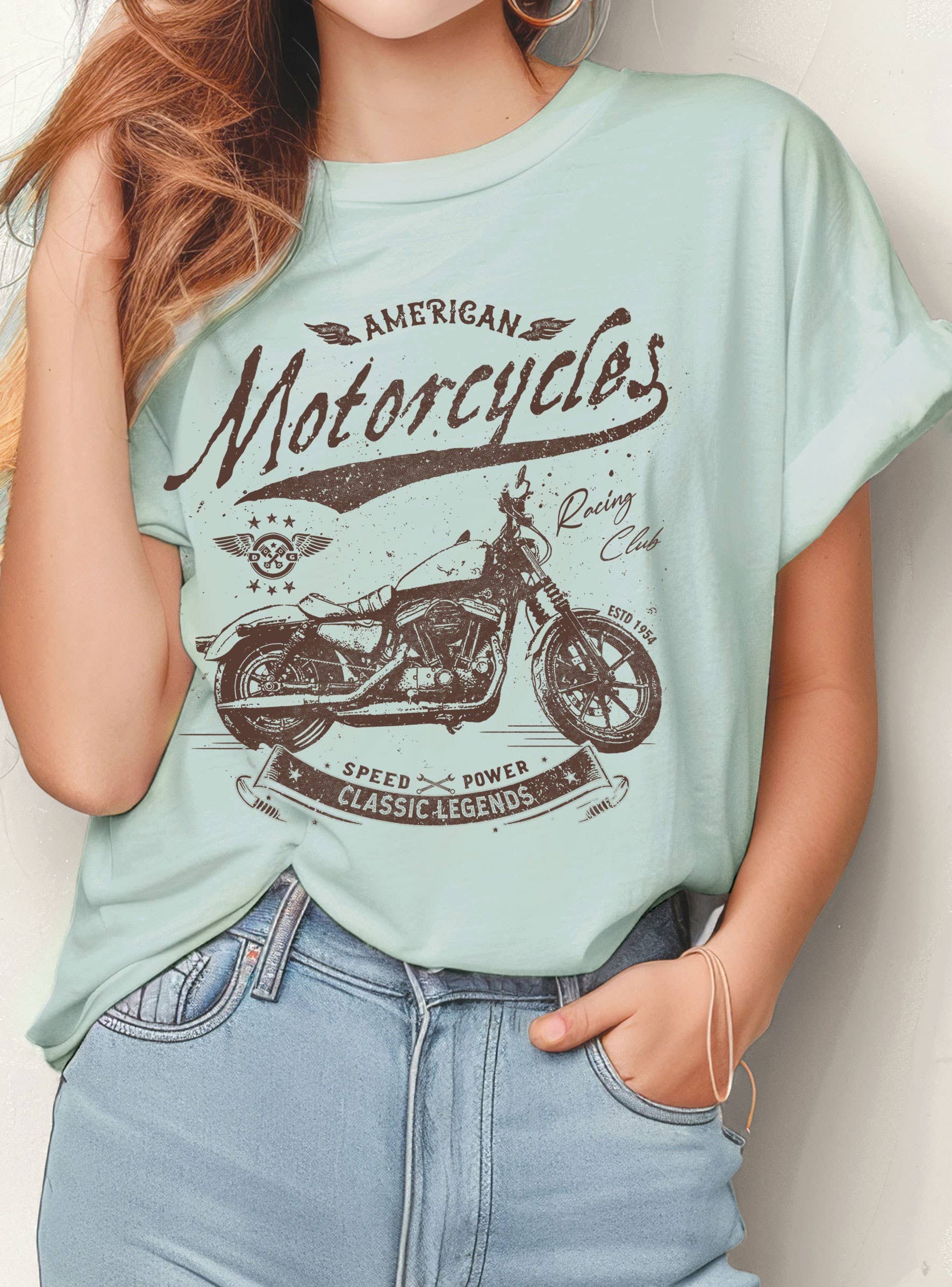 American Motorcycle Racing Club Graphic Tshirts