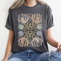 Boho Folk Art Chic Floral T-Shirt