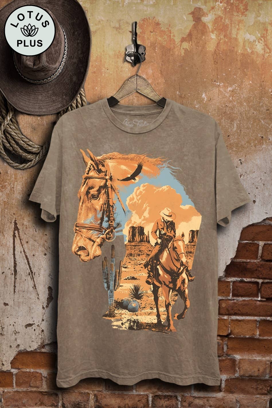 Western Spirits Graphic Top