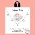 Gold-Dipped Bride Station Necklace