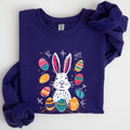 Retro Easter Bunny, Eggs, Cute Sweatshirt
