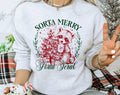 Sorta Merry Sorta Feral - Raccoon Christmas Sweatshirt