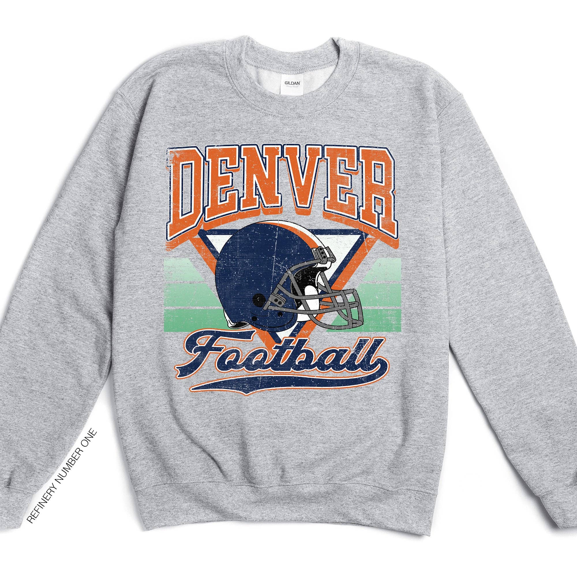 Denver Football, Season, Game Day, Sports Sweatshirt