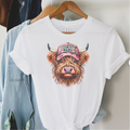 Country Mama Graphic Western Tee Hyland Cow Mother's Day