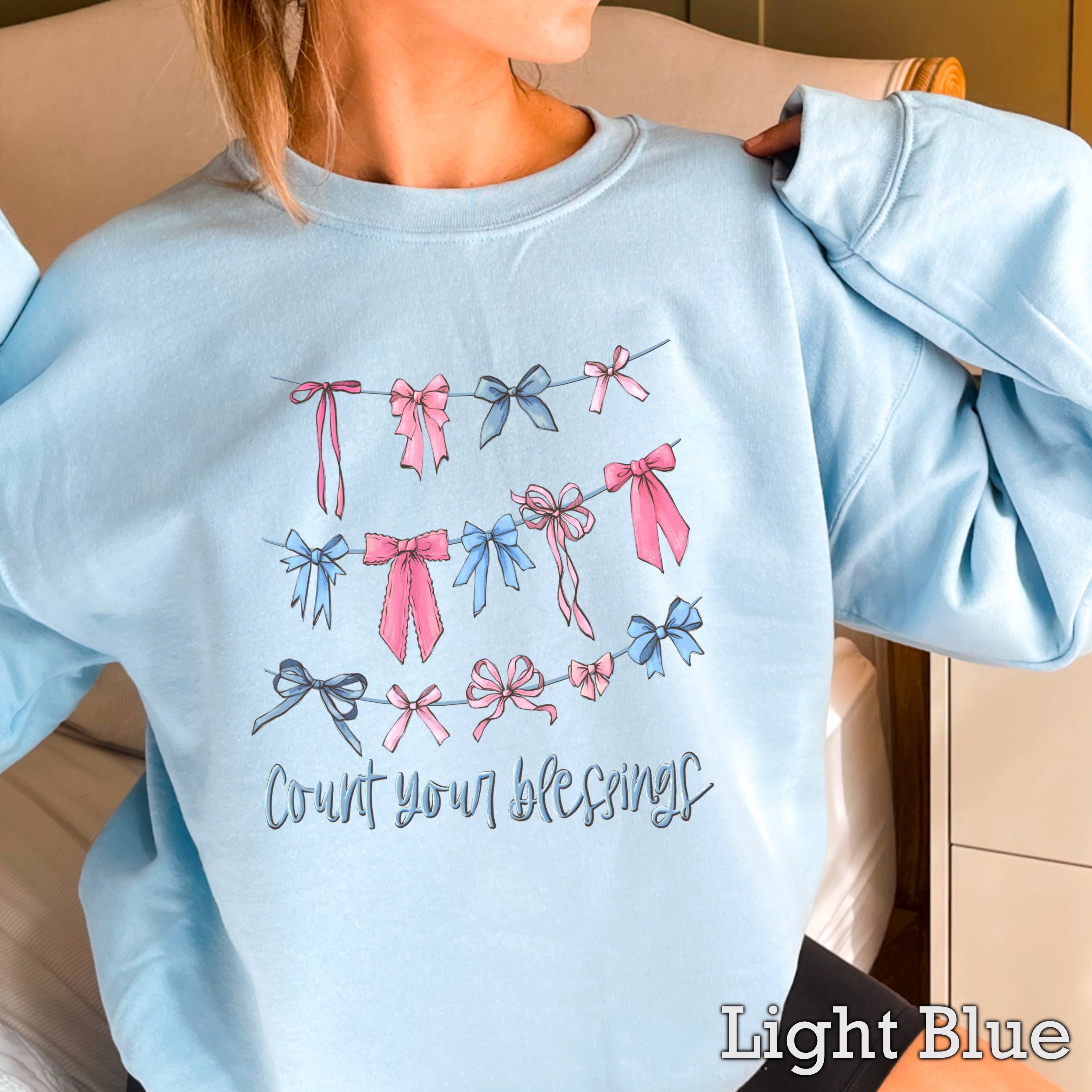 Count Your Blessings Sweatshirt | Gildan Brand
