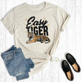 Retro Funny Easy Tiger Graphic Tee