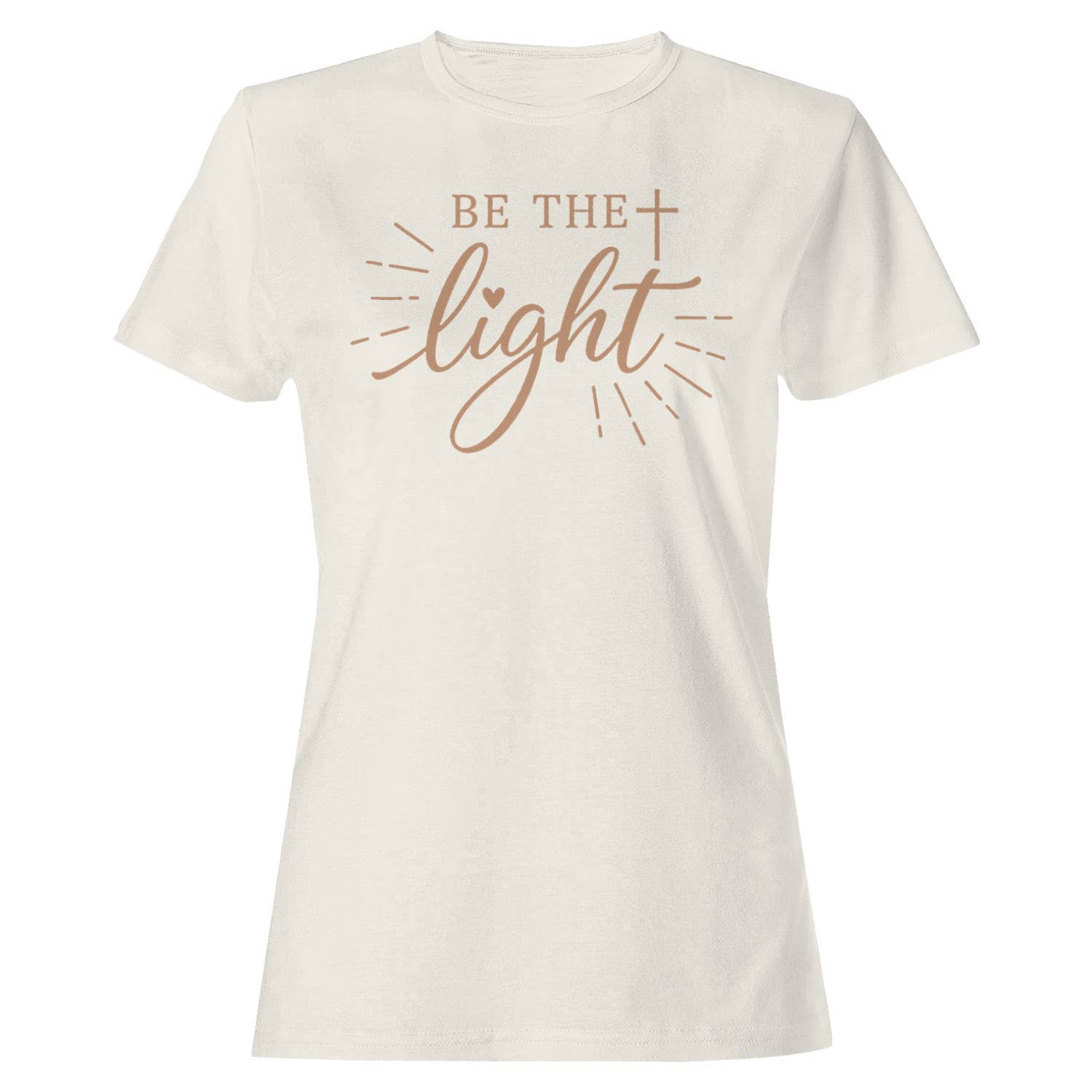 Be the Light Christian Art Women's T-Shirt
