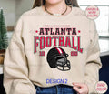 Atlanta Falcons Vintage Crewneck Retro Football Style For Fa