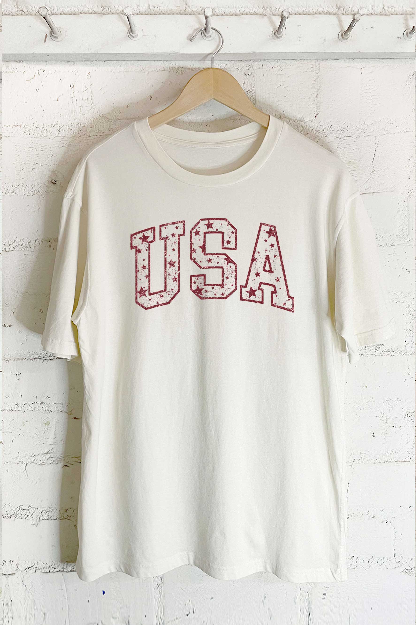 USA Star-Oversized Tee